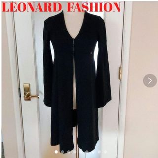 レオナール(LEONARD)のタグ付未使用☆レオナール☆ロングカーデガン☆美品(カーディガン)