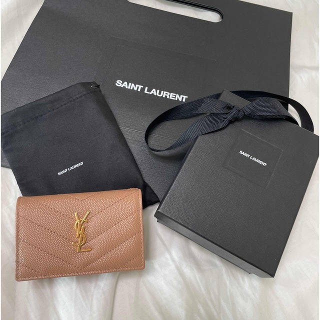 感謝の声続々！ Saint Laurent - YSL サンローラン 財布 三つ折り財布