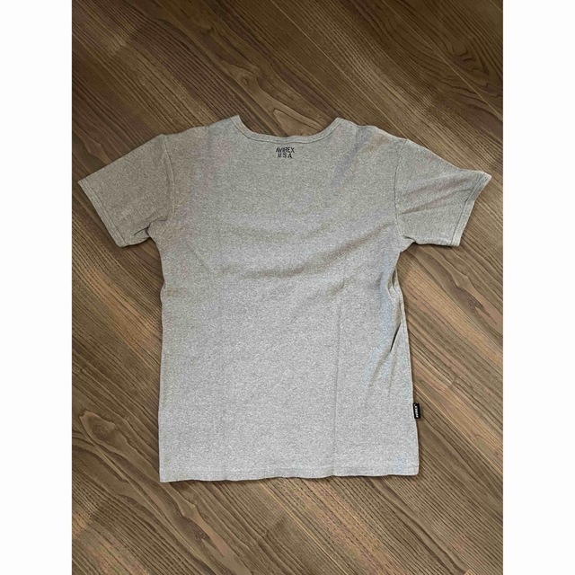 AVIREX(アヴィレックス)のavirex  半袖Tシャツ　グレー メンズのトップス(Tシャツ/カットソー(半袖/袖なし))の商品写真