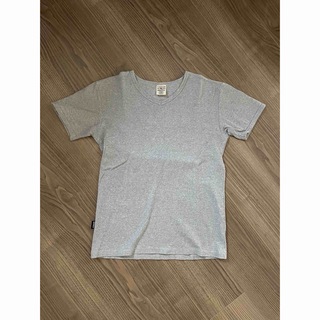 アヴィレックス(AVIREX)のavirex  半袖Tシャツ　グレー(Tシャツ/カットソー(半袖/袖なし))