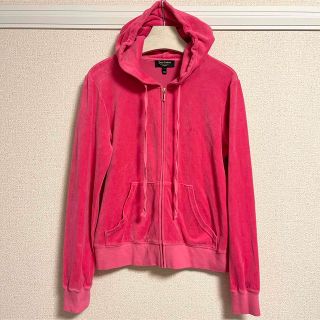 ジューシークチュール(Juicy Couture)のY2K【 ジューシクチュール ベロア パーカー 】海外セレブ(パーカー)