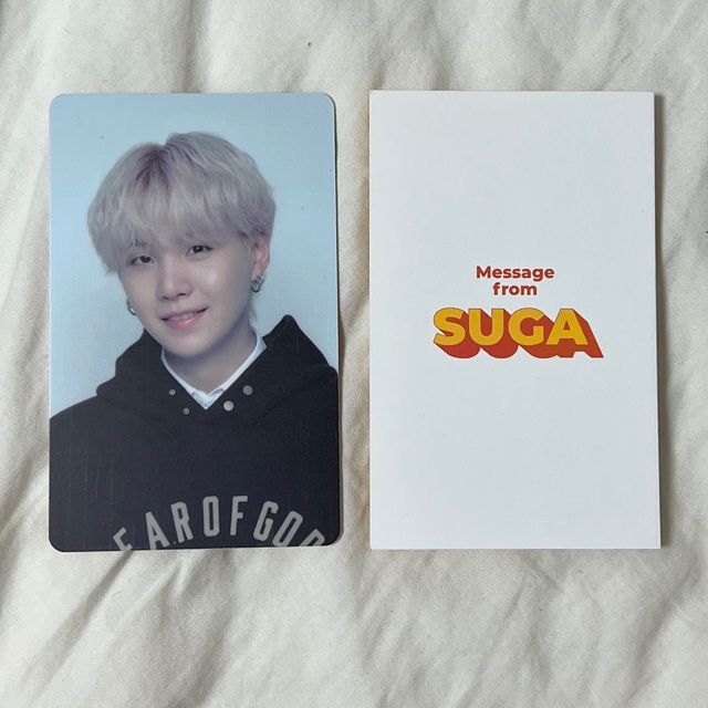 BTS うれしい PTD トレカ ユンギ SUGA BTS うれしい PTD トレカ ユンギ SUGA