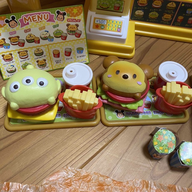 値下げ不可　ディズニー ツムツム できたてくるりん！ にぎやかハンバーガー