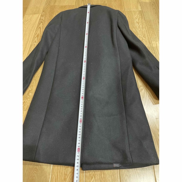 ZARA(ザラ)のZARA   黒　ロングコート　XS レディースのジャケット/アウター(ロングコート)の商品写真