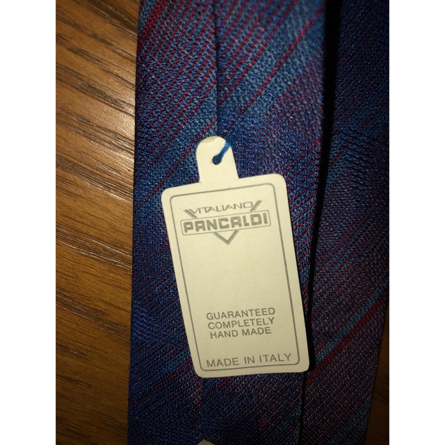 タグ付き新品　Pancaldiのネクタイ メンズのファッション小物(ネクタイ)の商品写真