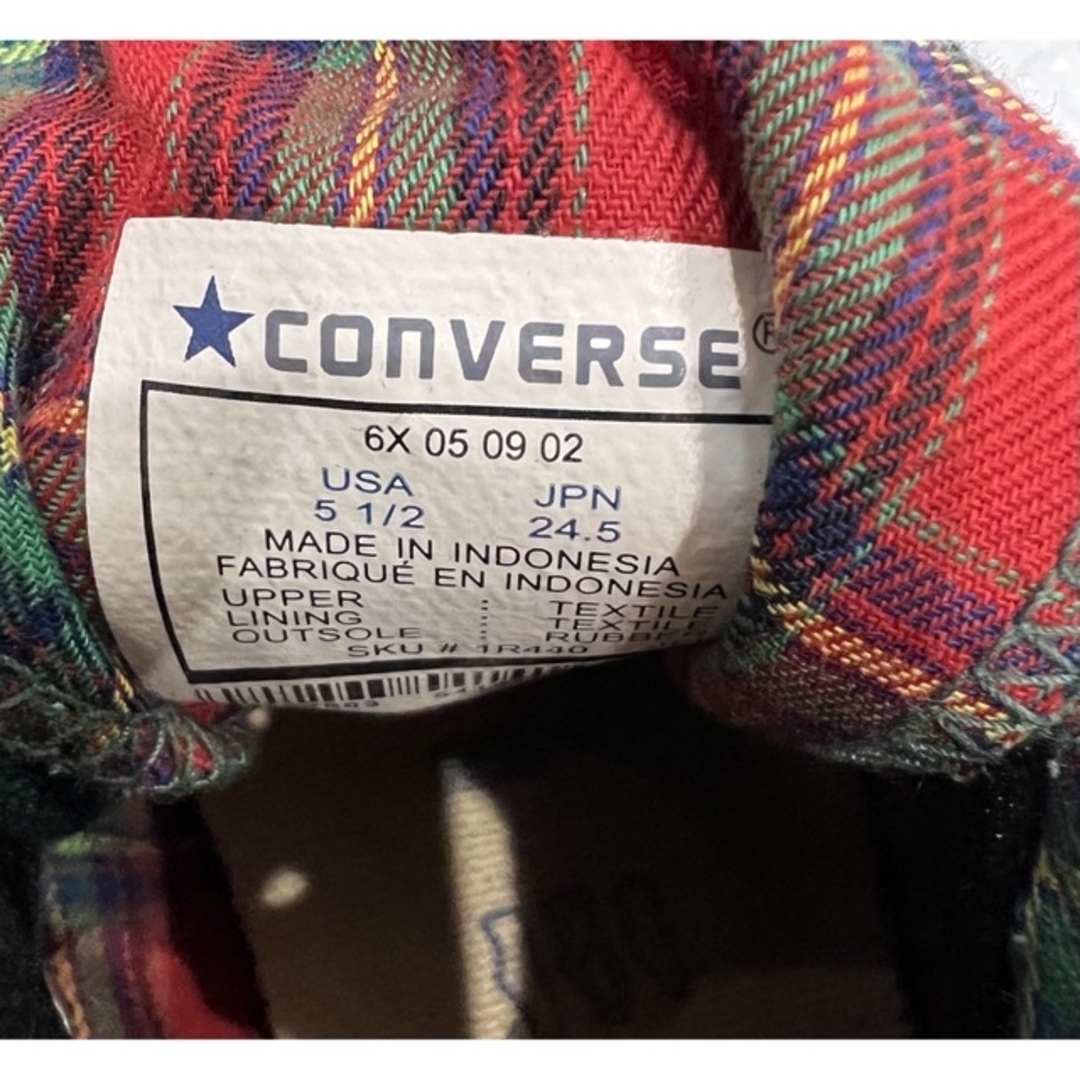 CONVERSE(コンバース)のCONVERSE コンバース オールスター ハイカット クリスマス限定 24.5 レディースの靴/シューズ(スニーカー)の商品写真