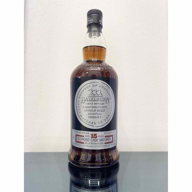 サントリー(サントリー)のヘーゼルバーン 15年 オロロソシェリー　springbank スプリングバンク 食品/飲料/酒の酒(ウイスキー)の商品写真