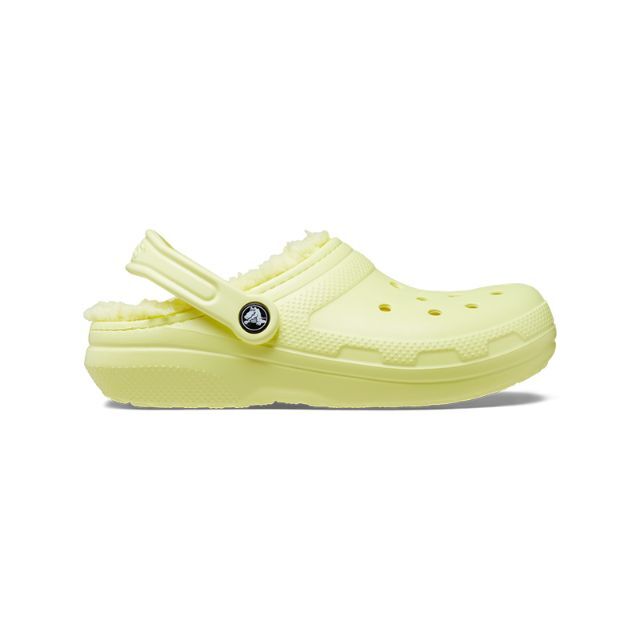 crocs(クロックス)の25cm クロックス クラシック ラインド クロッグ サルファー イエロー ボア メンズの靴/シューズ(サンダル)の商品写真