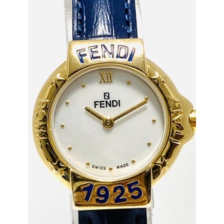 極美品！　FENDI フェンディ　電池&ベルト新品　レディース腕時計