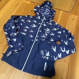 ヘリーハンセン(HELLY HANSEN)のMサイズ　ヘリーハンセン　ツバメ柄　ナイロンジャンパー　シャカシャカ　フード(ナイロンジャケット)