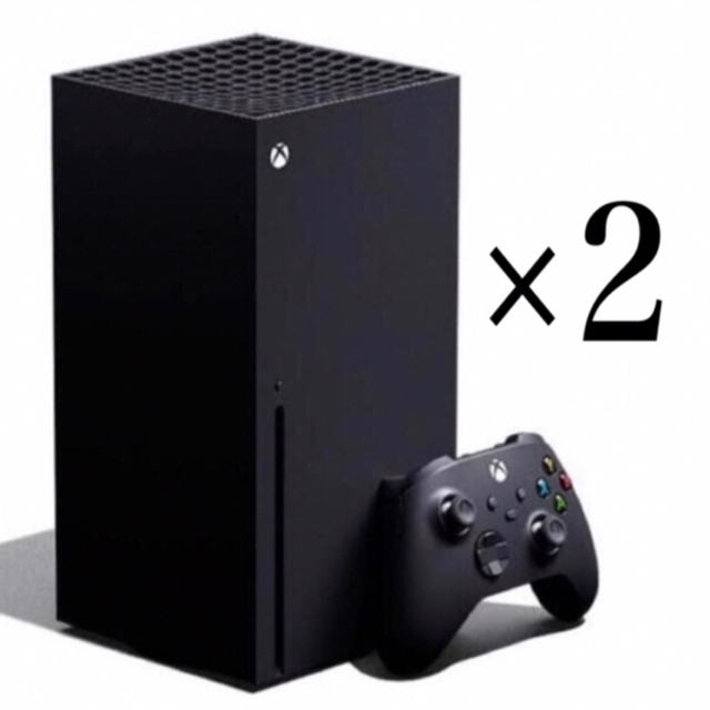 Xbox(エックスボックス)のXbox Series X Microsoft 新品 2台 エンタメ/ホビーのゲームソフト/ゲーム機本体(家庭用ゲーム機本体)の商品写真