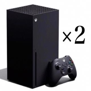 エックスボックス(Xbox)のXbox Series X Microsoft 新品 2台(家庭用ゲーム機本体)