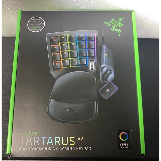 Razer(レイザー)の【新品同様】Razer Tartarus V2 左手デバイス スマホ/家電/カメラのPC/タブレット(PC周辺機器)の商品写真