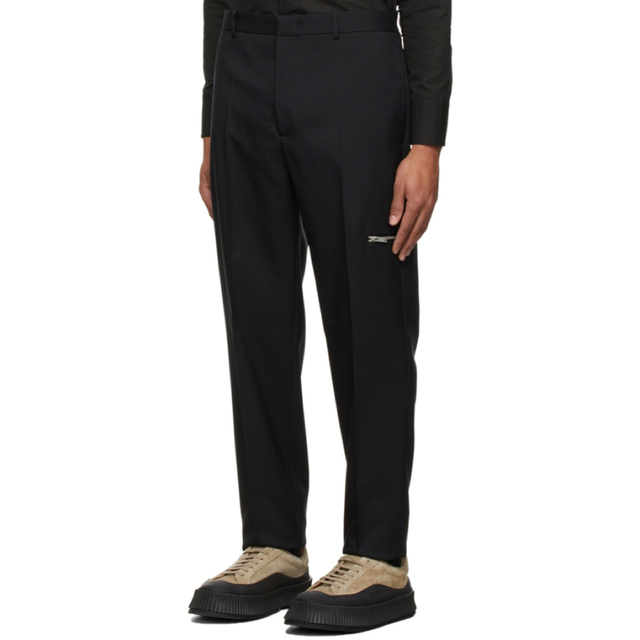 JILSANDER 19SS zip slacks