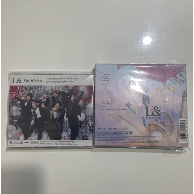 King & Prince(キングアンドプリンス)のKing&Prince L& 初回、通常セット　特典付 エンタメ/ホビーのCD(ポップス/ロック(邦楽))の商品写真