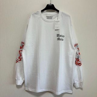 ワコマリア(WACKO MARIA)のXL【WACKOMARIA】 ①白) TIM LEHI L/S／新品/送料込(Tシャツ/カットソー(七分/長袖))