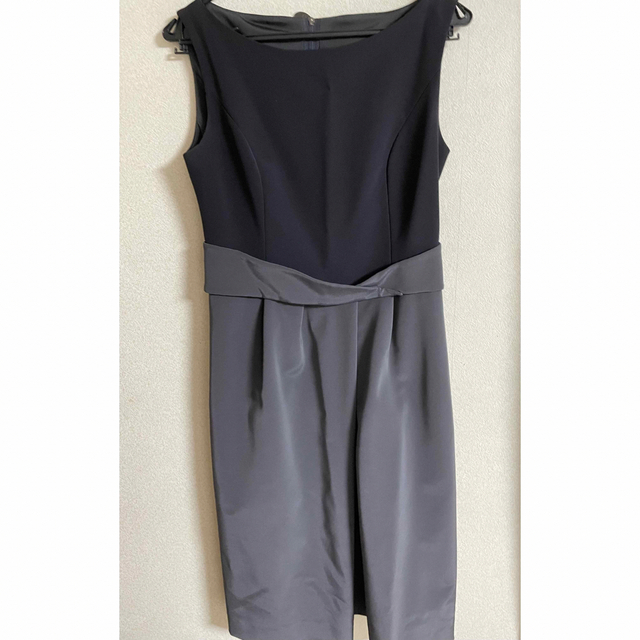 フォクシー Foxey New York バイカラーワンピース 40 大好き 10656円