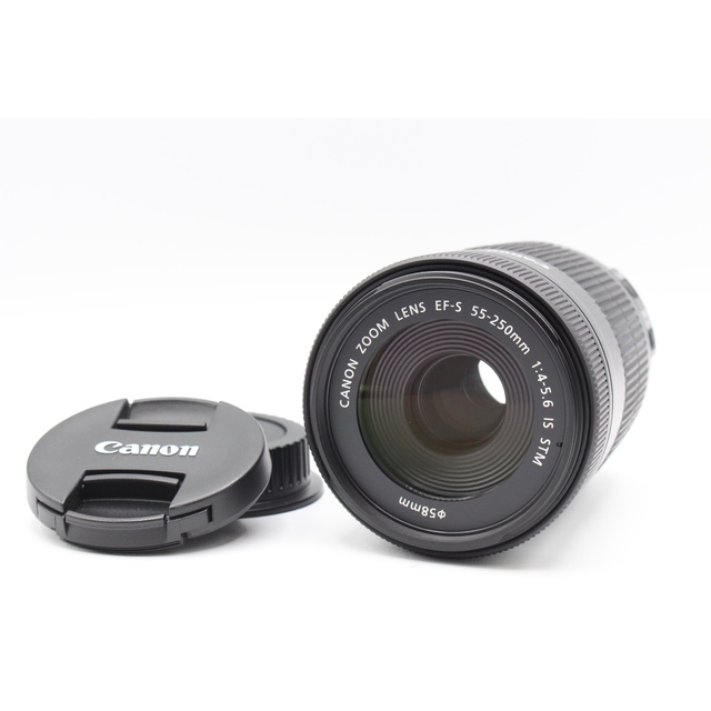 傷擦れ無しのほぼ新品❤️Canon EF-S55-250 IS STM 傷擦れ無しのほぼ新品❤️Canon EF-S55-250 IS STM