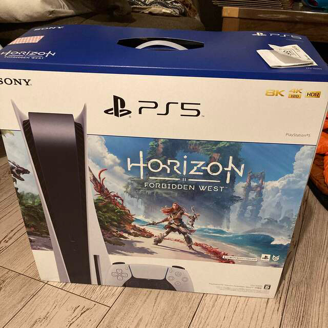 あすつく】 PlayStation - PS5本体 ホライゾン 同梱 未使用 家庭用 ... PS5 本体