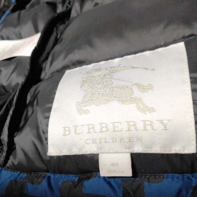 BURBERRY(バーバリー)のダウン サイズ100 バーバリー チルドレン Burberry children キッズ/ベビー/マタニティのキッズ服男の子用(90cm~)(ジャケット/上着)の商品写真