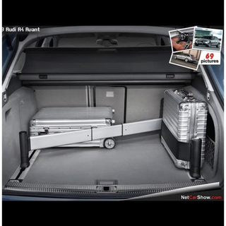 アウディ(AUDI)のAUDI a6 アバント 荷室 仕切り板 ファックスキット 仕切りバー 伸縮(車内アクセサリ)