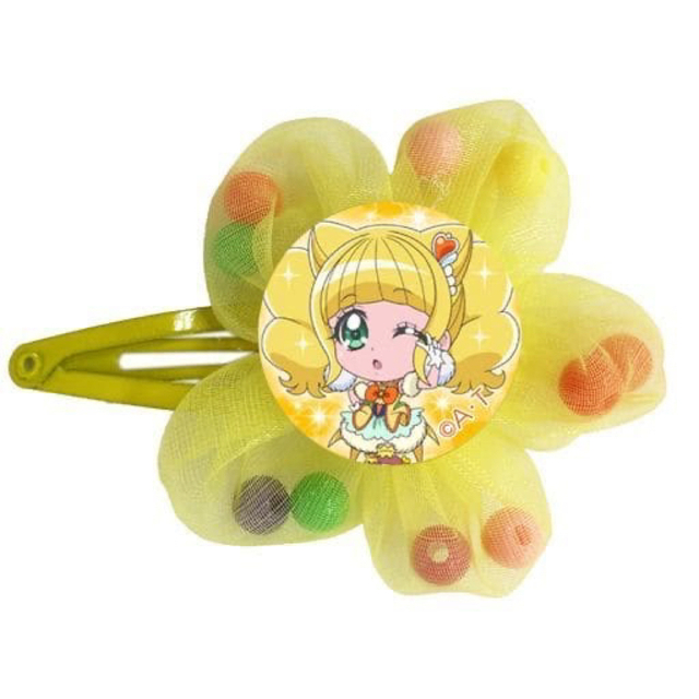 プリキュア ヘアゴム ヘアピン セット キュアスパークル キッズ/ベビー/マタニティのこども用ファッション小物(その他)の商品写真