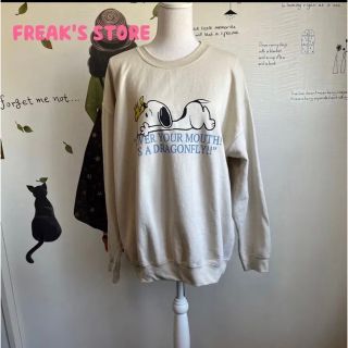 フリークスストア(FREAK'S STORE)の#756 フリークスストア 裏起毛 スヌーピー トレーナー(トレーナー/スウェット)