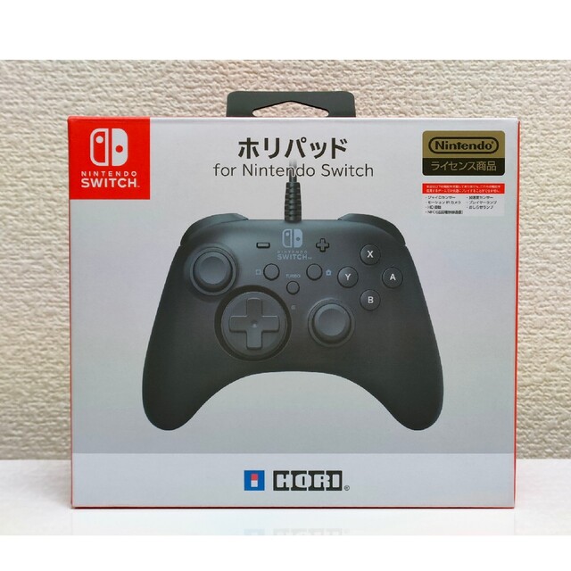 Nintendo Switch(ニンテンドースイッチ)の連射コントローラー ホリパッド ブラック for Nintendo Switch エンタメ/ホビーのゲームソフト/ゲーム機本体(その他)の商品写真