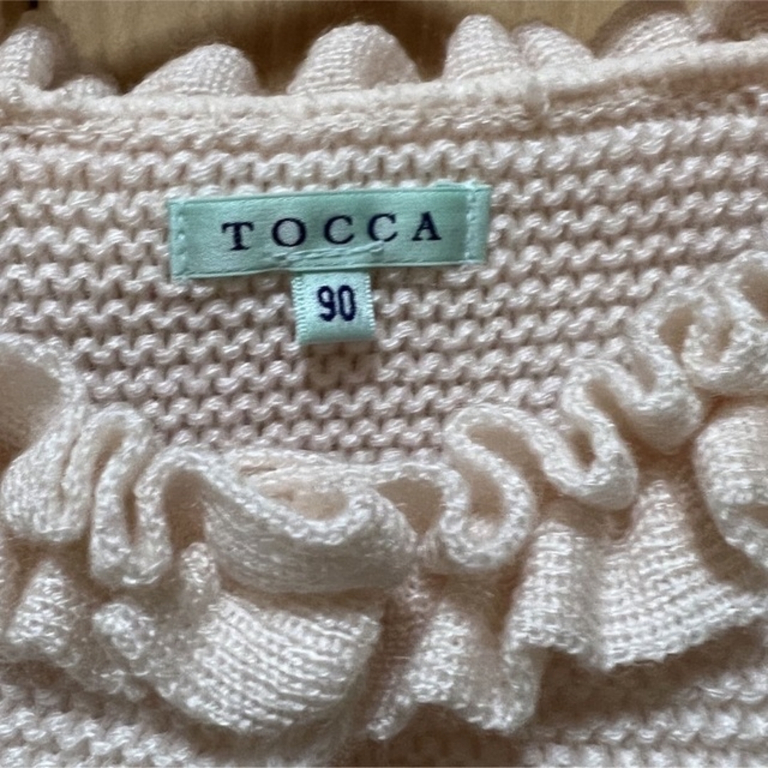 TOCCA(トッカ)のTOCCA♡美品！カーディガンとワンピースのセット♡ キッズ/ベビー/マタニティのキッズ服女の子用(90cm~)(ワンピース)の商品写真