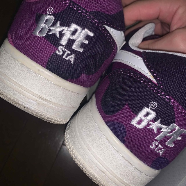 Bape Sta パープル26cm | aluminiopotiguar.com.br