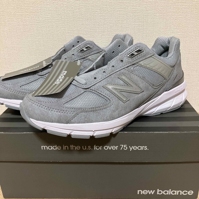 New Balance(ニューバランス)のニューバランス M990JS5 ヴィーガングレー メンズの靴/シューズ(スニーカー)の商品写真