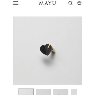 マユ(MAYU)のUNITED ARROWS ＜MAYU＞PRISM ミニハート 片耳ピアス(ピアス)