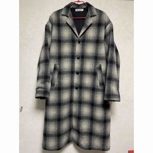 COOTIE Napping Ombre Check Shop コート Lサイズ ジャケット COOTIE Napping Ombre Check Shop コート Lサイズ ジャケット