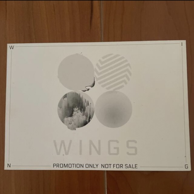 防弾少年団(BTS)(ボウダンショウネンダン)のBTS WINGS 台湾盤　限定　フォトカード　CHIM子様専用 エンタメ/ホビーのCD(K-POP/アジア)の商品写真