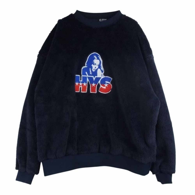 HYSTERIC GLAMOUR ヒステリックグラマー 01183CS10 POLARTEC HYS 刺繍 ...