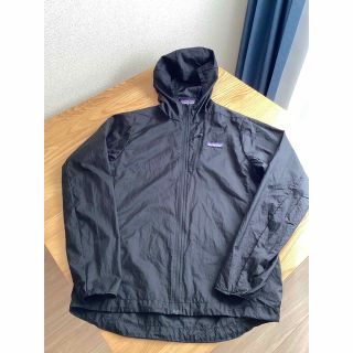 パタゴニア(patagonia)のパタゴニア　フーディニジャケット ブラック　XS(ナイロンジャケット)