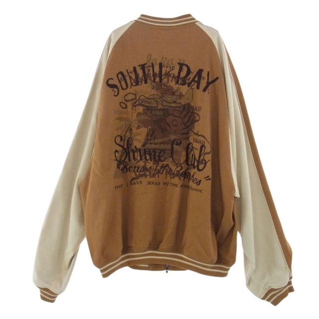 ダブレット doublet スカジャン 22SS 16BL135 ORGANIC CHAOS SOUVENIR JACKET オーガニック カオス スーベニアジャケット ライトアウター スカジャン ブラウン系 L【新古品】【未使用】【中古】 ダブレット doublet スカジャン 22SS 16BL135 ORGANIC CHAOS SOUVENIR JACKET オーガニック カオス スーベニアジャケット ライトアウター スカジャン ブラウン系 L【新古品】【未使用】【中古】