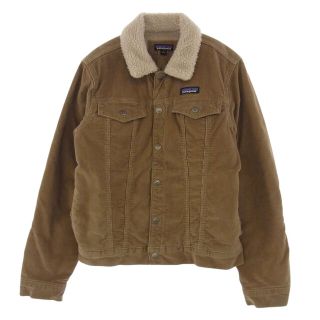 パタゴニア(patagonia)のpatagonia パタゴニア ジャケット 26520 Pile Lined Trucker Jacket コーデュロイ トラッカー ジャケット ベージュ系 XS【極上美品】【中古】(その他)