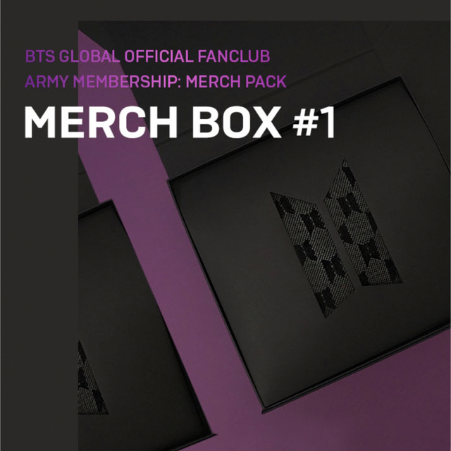 bts merch box #1 - CD