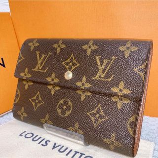 ルイヴィトン(LOUIS VUITTON)のルイヴィトン ポルトトレゾール エテュイ シェキエ モノグラム(財布)