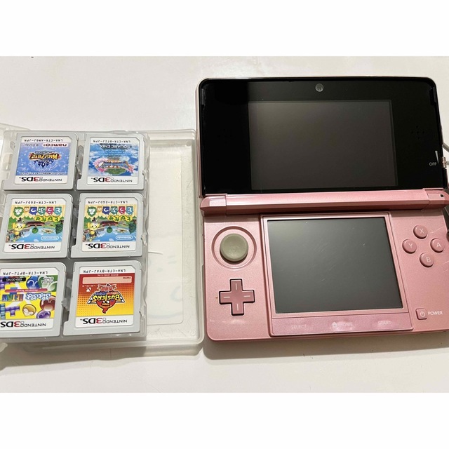 ニンテンドー3DS ミスティピンク　カセットセット