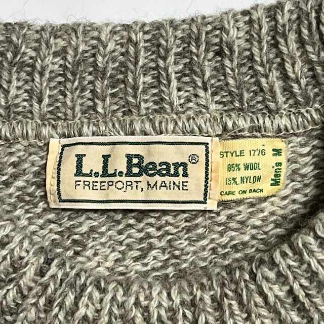 【ヴィンテージ】80s L.L.Bean クルーネックセーター