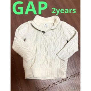 ベビーギャップ(babyGAP)のGap ギャップ ケーブルニット セーター 2years(ニット)