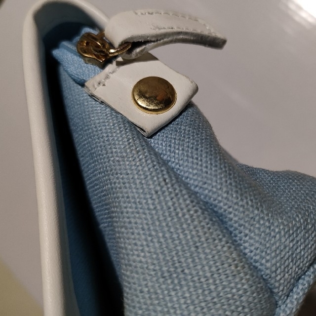 Ralph Lauren(ラルフローレン)のラルフローレン　化粧　ポーチ　コットン　ブルー　水色 レディースのファッション小物(ポーチ)の商品写真