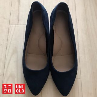 ユニクロ(UNIQLO)のコンフィールタッチチャンキーヒールパンプス　ユニクロ(ハイヒール/パンプス)