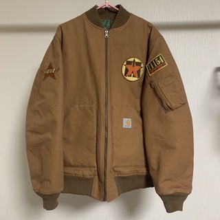 ヘイズ(HAZE)のcarhartt×haze×djmuro リバーシブルジャケット(カバーオール)