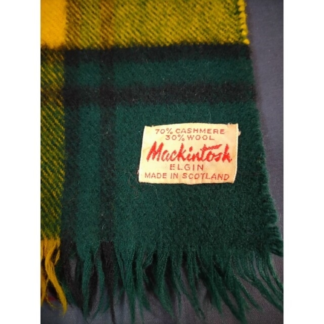 MACKINTOSH(マッキントッシュ)のマッキントッシュELGIN カシミアウールマフラー レディースのファッション小物(マフラー/ショール)の商品写真