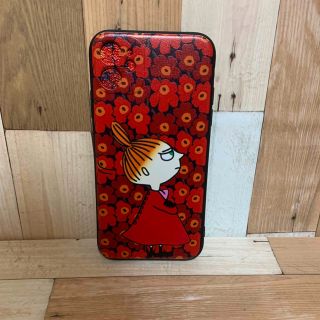 リトルミー(Little Me)の【新品】リトルミィ　iphone12ケース　赤横(iPhoneケース)