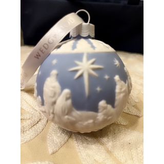 ウェッジウッド(WEDGWOOD)のウェッジウッド　ジャスパーウェア　クリスマスオーナメント(置物)