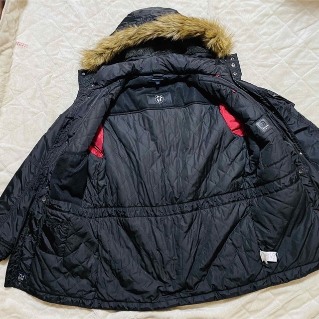 ★TOMMY HILFIGER★中綿アウター★ブラック★M★
